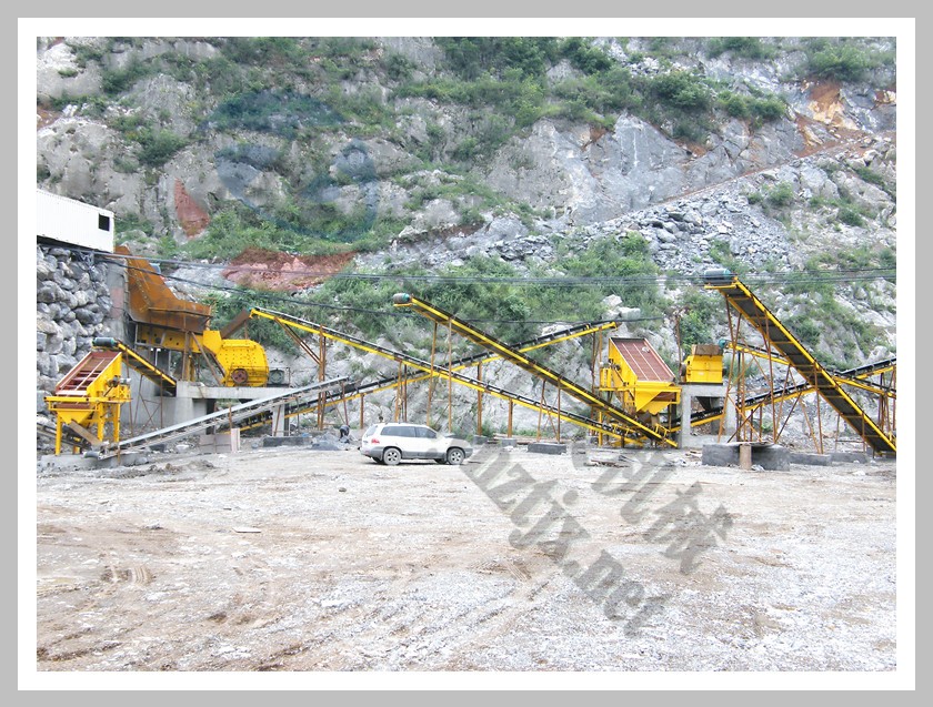 貴州胡總二合一破碎機(jī)制砂生產(chǎn)線(xiàn)